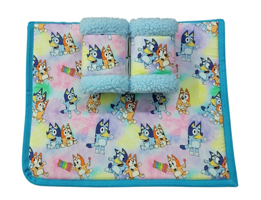 Bluey Saddlecloth Set