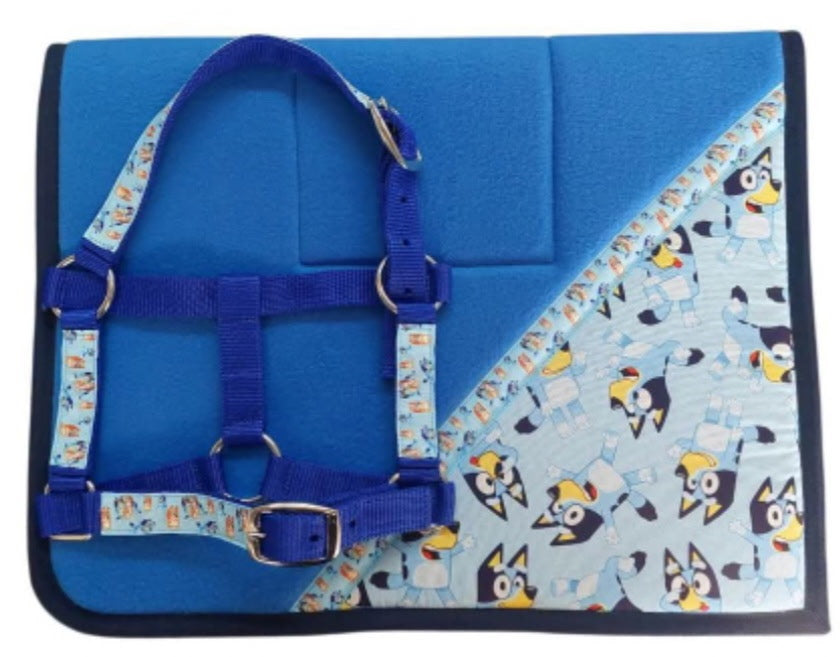 Bluey Saddlecloth Set